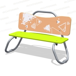 Детская скамейка Romana 057.58.00 для игровой площадки, фото 4 Детская скамейка Romana 057.58.00 для игровой площадки, фото 4