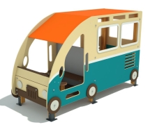 Игровой комплекс ДГ Автобус от 2 лет для детской площадки