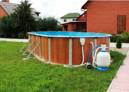 Сборный бассейн Эсприт Биг 7,3х3,7х1,35м. (комплект), фото 2