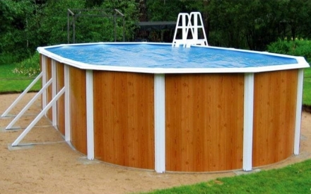 Сборный бассейн Эсприт Биг 7,3х3,7х1,35м. (комплект), фото 1