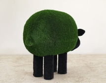 Топиари овечка Кучерявая, h=100см - газон Deluxe Green+Есо Топиари овечка Кучерявая, h=100см - газон Deluxe Green+Есо