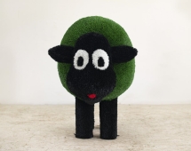 Топиари овечка Кучерявая, h=100см - газон Deluxe Green+Есо Топиари овечка Кучерявая, h=100см - газон Deluxe Green+Есо