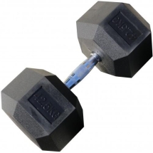 Гантель гексагональная обрезиненная ZSO, 42,5 кг Гантель гексагональная обрезиненная ZSO, 42,5 кг