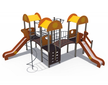 Детский игровой комплекс Солнышко Детский дворик 2 ДИО 03052, фото 1