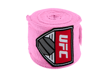(UFC Бинт боксерский 4,5 м розовый)