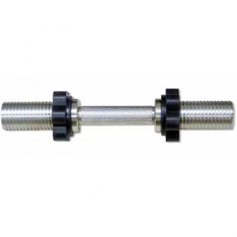 Гантельный гриф MB BARBELL 39 см ХРОМ 51 мм, фото 1