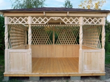 Прямоугольная беседка ЗАВИСТЬ СОСЕДА Прямоугольная беседка ЗАВИСТЬ СОСЕДА