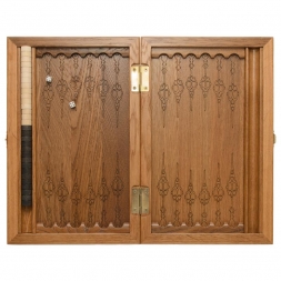 Нарды + Шашки из дуба "ВДВ" 46х36 см, фото 1 Нарды + Шашки из дуба "ВДВ" 46х36 см, фото 1