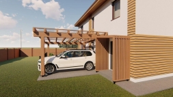 Навес для машин НЕЛЬСОН Несущий каркас, фото 4