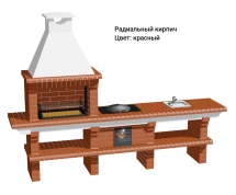 Печь Аристократ 716 S Прямоугольный кирпич микс коричневого с желтым Печь Аристократ 716 S Прямоугольный кирпич микс коричневого с желтым