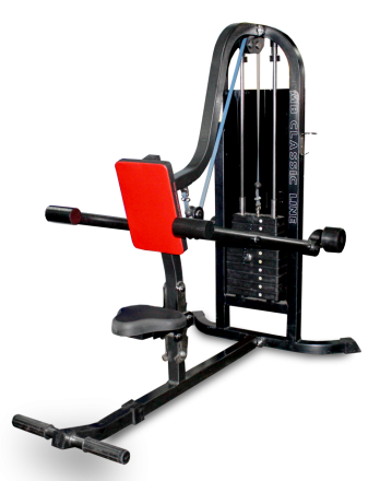 Тренажёр Barbell МВ 3.24 Трицепс Жим вниз (грузоблок) чёрный, фото 1
