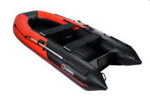 Лодка ПВХ Юкона (YUKONA) 360 НДНД надувная под мотор Серый