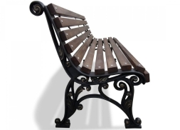 Скамейка уличная Удача, Лиственница 2 м , фото 7