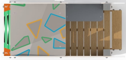 Игровой макет Машинка Джерри МД101.00.1 для детской площадки, фото 3