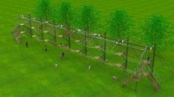 Веревочный парк на деревьях Базальтовые призмы, фото 1