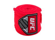 UFC Бинт боксерский 4,5 м красный)