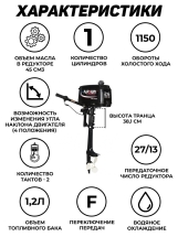 Броня-320 С белый-черный + PARSUN T 2.6 BMS (комплект лодка + мотор)
