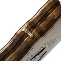 Нарды резные "Медведь" с ручкой, Haleyan