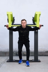 Power-1804 Уличный тренажер Приседание с переменной нагрузкой Zavodsporta, фото 13 Power-1804 Уличный тренажер Приседание с переменной нагрузкой Zavodsporta, фото 13