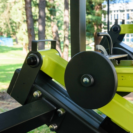 Power-1804 Уличный тренажер Приседание с переменной нагрузкой Zavodsporta, фото 2