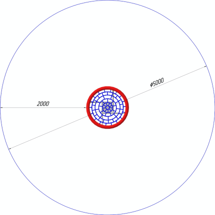 Качалка на пружине КБ-22.1 для игровой площадки, фото 2