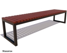 Скамейка уличная Нео, Сосна 1,5 м