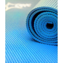 Коврик для йоги FM-101 PVC 173x61x0,5 см, синий