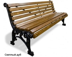 Скамейка уличная Удача, Лиственница 1,8 м , фото 4