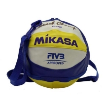 Сумка на 1 волейбольный мяч "MIKASA", выполнена в форме мяча, логотип FIVB  Сумка на 1 волейбольный мяч "MIKASA", выполнена в форме мяча, логотип FIVB