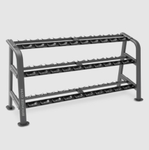 BRONZE GYM BR-1027  Стойка для гантелей (15 пар) BRONZE GYM BR-1027  Стойка для гантелей (15 пар)