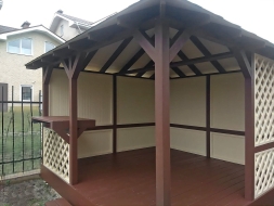 Квадратная беседка ВЕСНА, фото 6 Квадратная беседка ВЕСНА, фото 6