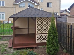 Квадратная беседка ВЕСНА, фото 5 Квадратная беседка ВЕСНА, фото 5