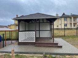 Квадратная беседка ВЕСНА, фото 4 Квадратная беседка ВЕСНА, фото 4