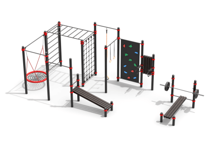 Воркаут площадка по проекту WP-124/20 "Матчино", фото 1