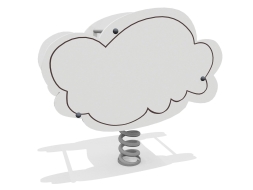 Качалка на 1 пружине Облако ВСТ 1252 для детской площадки Качалка на 1 пружине Облако ВСТ 1252 для детской площадки