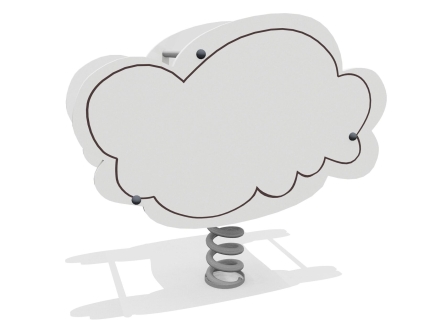 Качалка на 1 пружине Облако ВСТ 1252 для детской площадки, фото 1