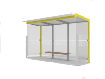 Geomere павильон остановочный Geomere павильон остановочный