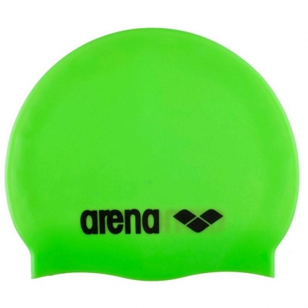 Шапочка для плав. &quot;ARENA Classic Silicone&quot;, арт.9166265, ЗЕЛЕНЫЙ, силикон, фото 1