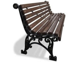 Скамейка уличная Удача, Лиственница 1,5 м, фото 6