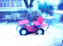 Игровой макет Джип Cки 068 для детских площадок