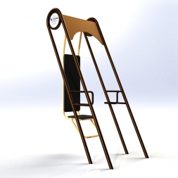 А-0107 Подтягивание уличный тренажер, фото 1 А-0107 Подтягивание уличный тренажер, фото 1