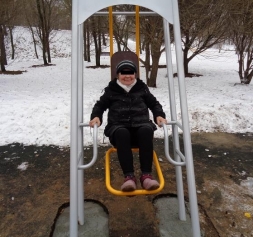 А-0107 Подтягивание уличный тренажер, фото 3 А-0107 Подтягивание уличный тренажер, фото 3