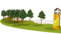 Веревочный парк на деревьях Дорога вверх, фото 2