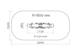 Качели-балансир Звездочка 04103 для детской площадки, фото 3