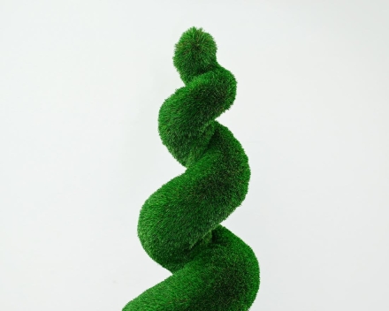 Топиари дерево спиралька в кашпо, h=180см - газон Premium, фото 2