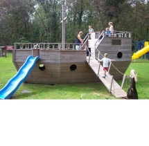 Кораблик с горкой