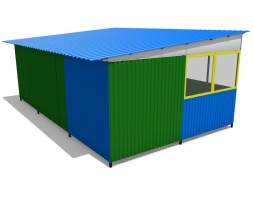 Теневой навес №7 40 м2, фото 5