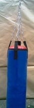 Мешок боксерский 150см 60кг д35см тент, подвесная система кольца