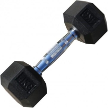 Гантель гексагональная обрезиненная ZSO, 4 кг Гантель гексагональная обрезиненная ZSO, 4 кг