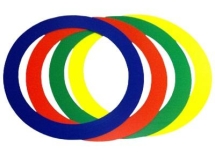 Футбольный обруч. 12 шт., 50 см.